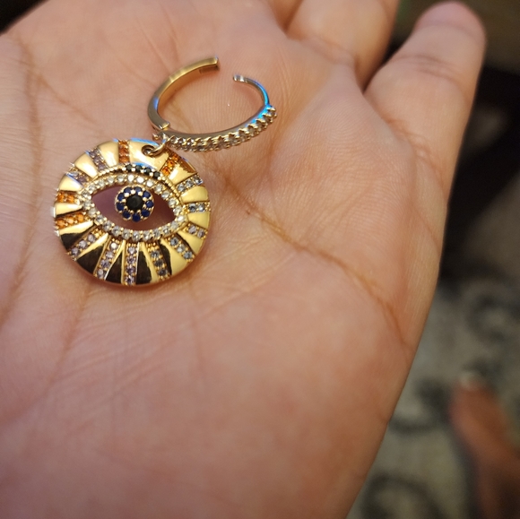 Evil eye earrings - Picture 5 of 6